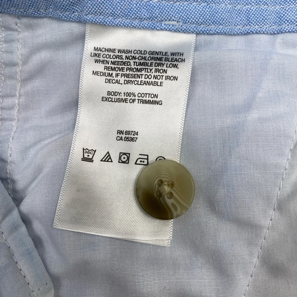 Columbia light blue shorts size 4 - Picture 4 of 5